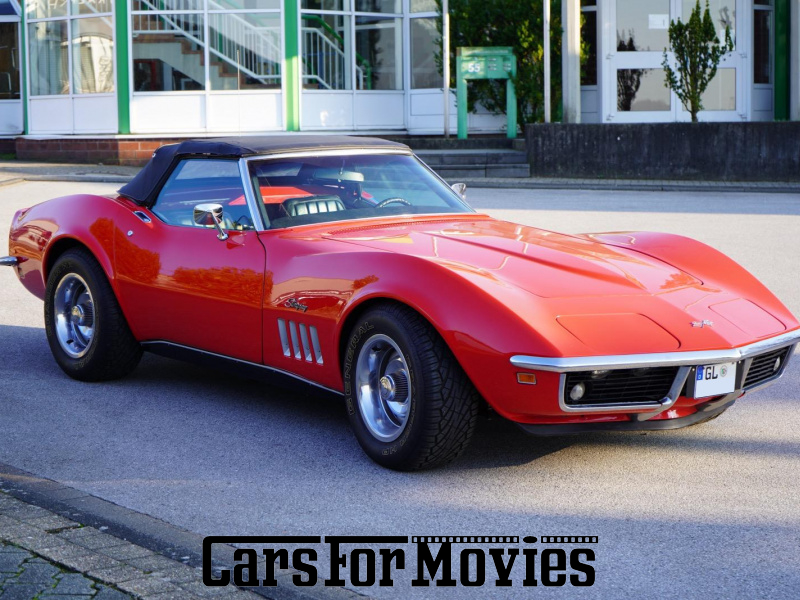 CarsForMovies | Chevrolet  Corvette 1969 USA Rot Schwarz Zivilfahrzeug Cabrio Nordrhein-Westfalen 7511 